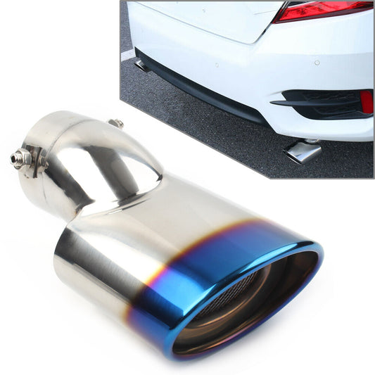 Stainless Steel Car Rear Exhaust Pipe Tail Muffler Tip for Honda for Civic 2016-2020