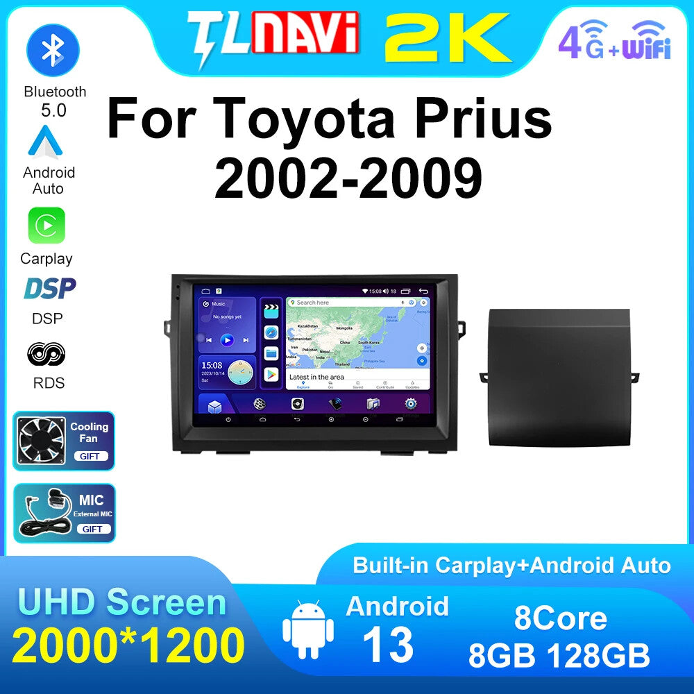 Navigation GPS for Toyota Prius 20 2002 - 2009 Car Radio Multimedia Video Player