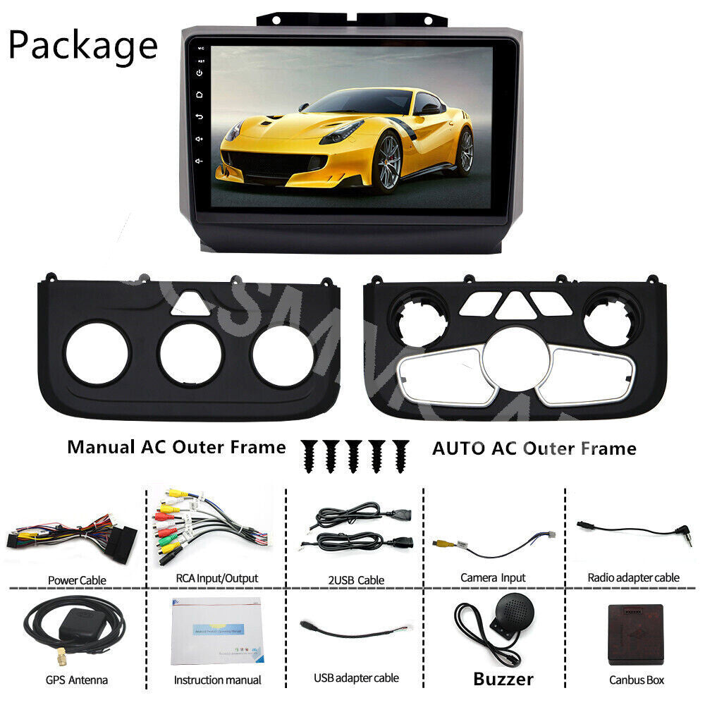 Fit for Dodge for RAM 5500 2013-2018 9in Car Stereo Radio Touch Screen Mirror Link