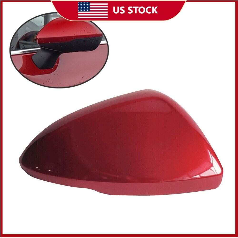 Right Side Mirror Cover Cap Red Replacement for Cruze 2017 2018 2019 n