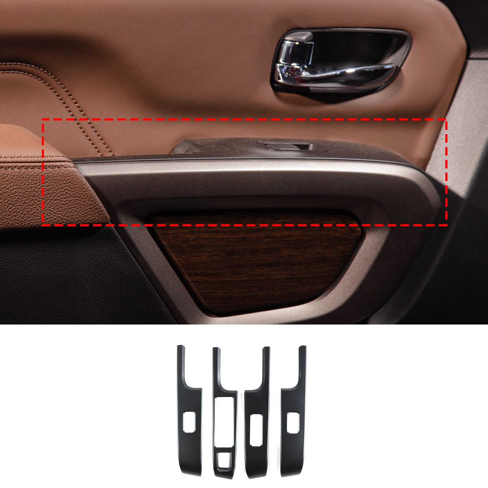 Alloy side vent knife ring decorative cover suitable for 86/for Subaru BRZ 2022- v