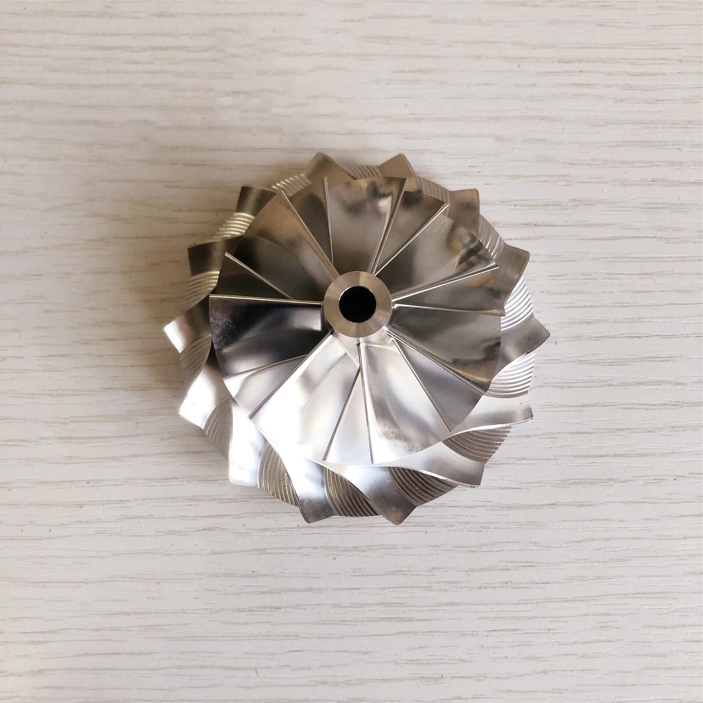 K26 60.00/82.50mm 7+7 Blade High-Performance Turbine Billet Compressor Wheel