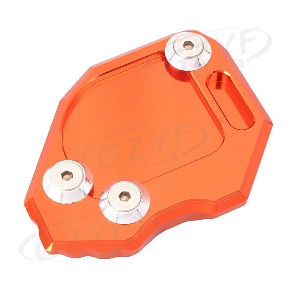 for BMW F800GS 2008-2014 Orange Kickstand Extender Foot Side Stand Extension Pad Q