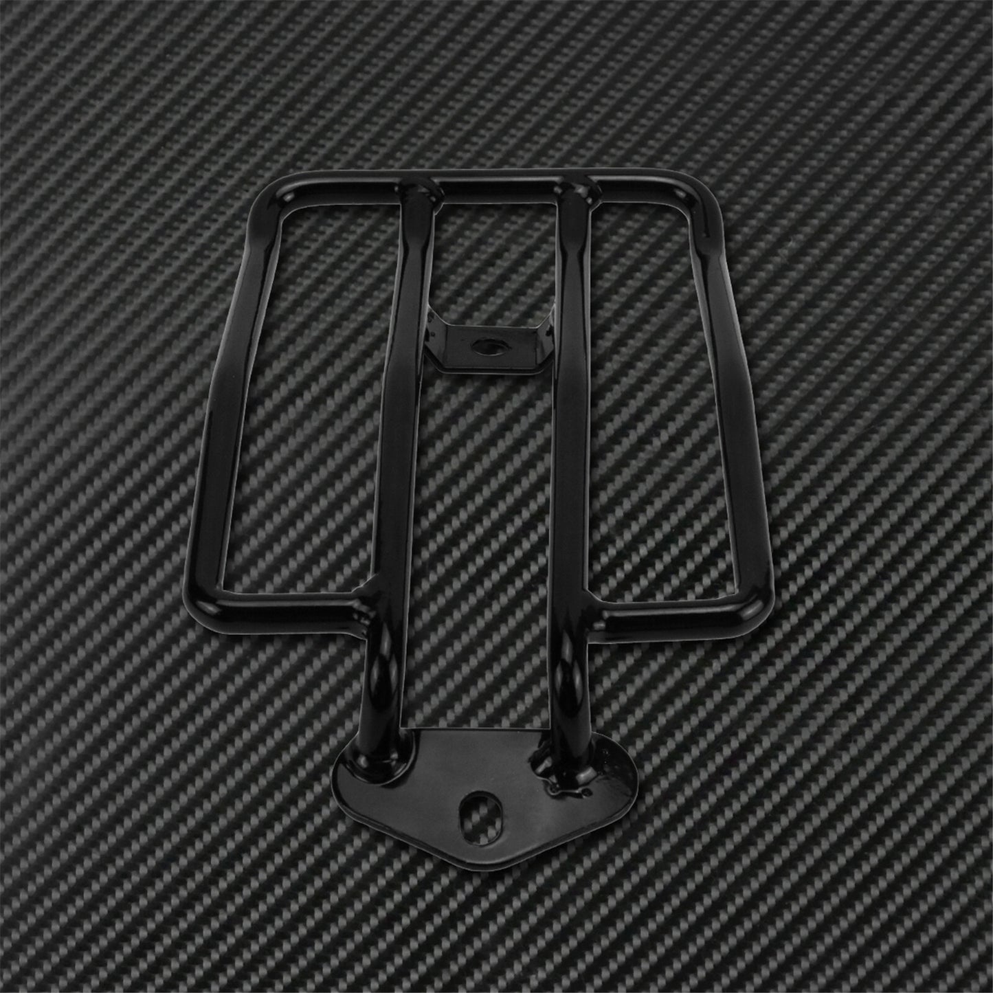 Gloss Black Motorcycle Solo for Seat Carrier Luggage Rack Fit For Sportster 2004-20 Q