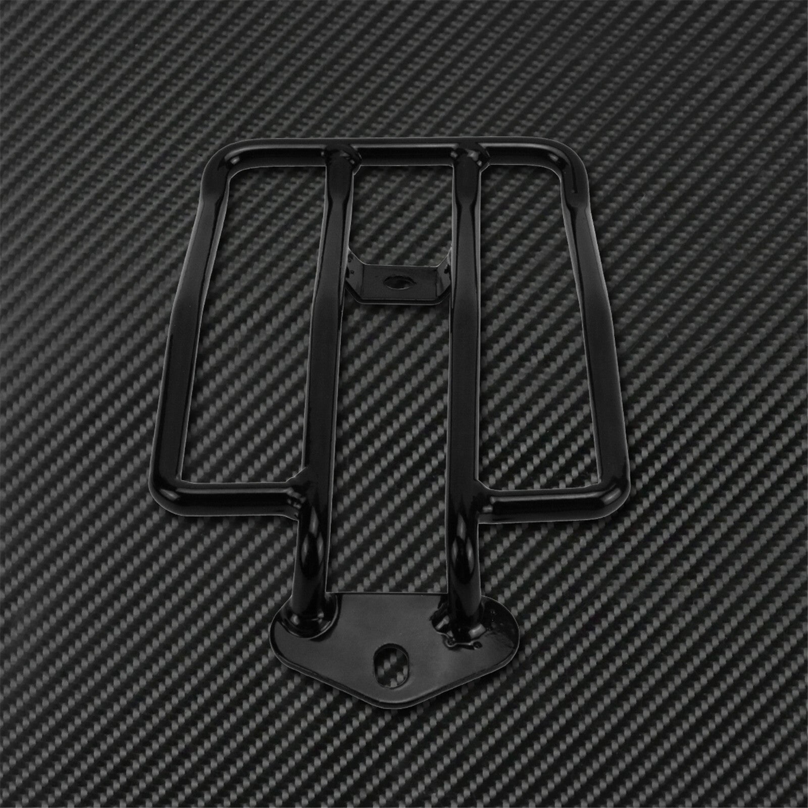 Gloss Black Motorcycle Solo for Seat Carrier Luggage Rack Fit For Sportster 2004-20 Q