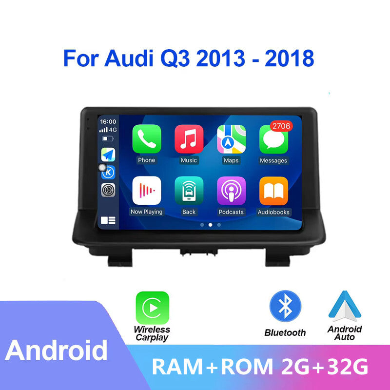 Android Radio Multimedia GPS Navi for Audi Q3 8U 13-18 Autoradio Stereo HeadUnit