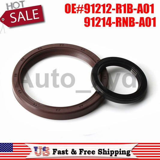 91212-R1B-A01 91214-RNB-A01 Front + Rear Sealing Kit, new, Suitable for Honda for Civic and for Acura RSX