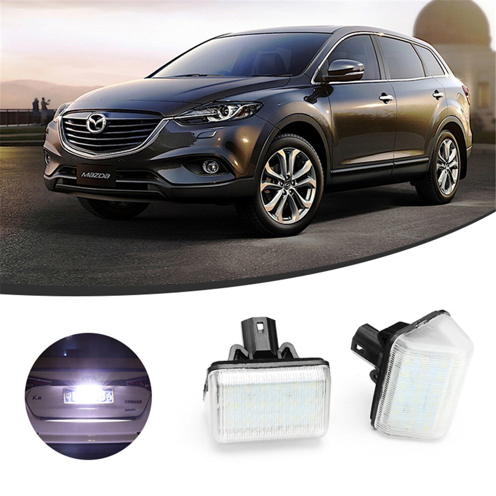 LED SMD license plate lighting for Mazda CX-5 (type KE,GH) | CX-7 for Mazda 6 GG GY