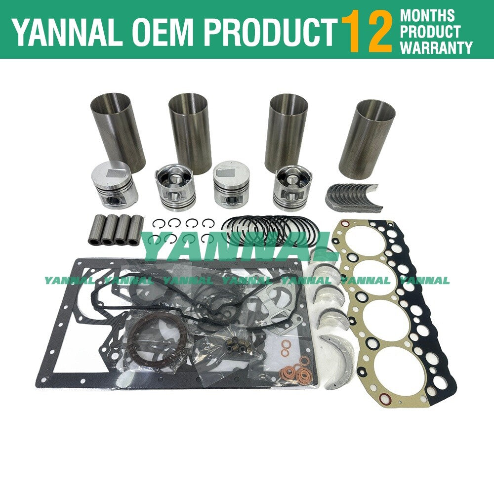 3044C 3044T Engine Rebuild Kit for Caterpillar 908 Tractors 277B 287B Loaders -