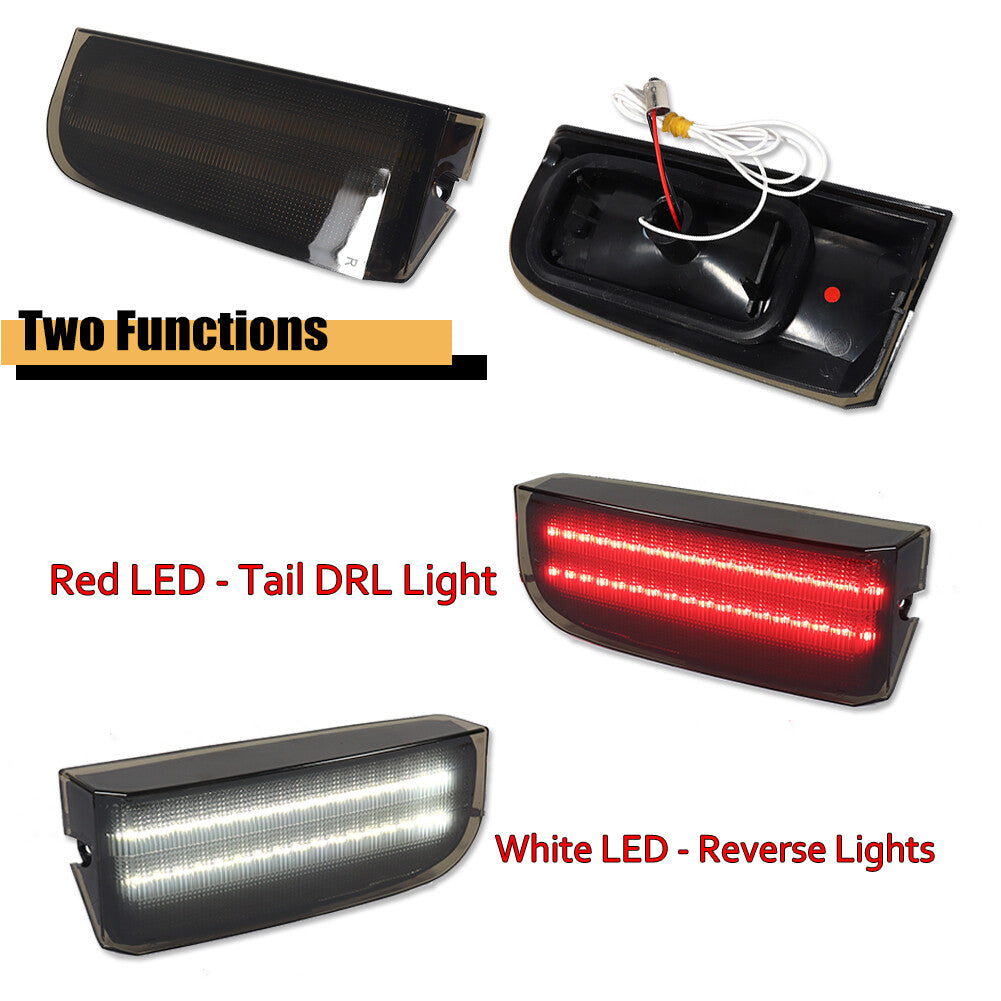 [Full LED] Black shell backup reverse light suitable for Range Rover 2003-2012- v