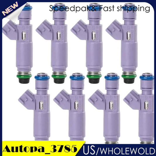 8Pcs Racing Fuel Injectors for Ford for Mustang GT 2005 2010 9L3E-E7A M9593LU24A