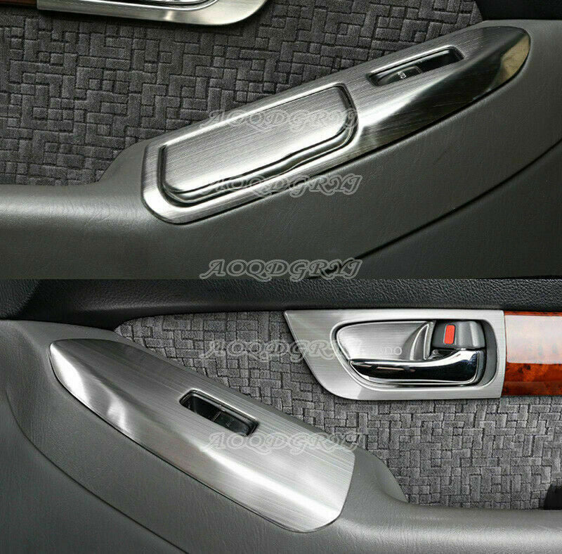 For Rogue 2021-2024 Matte Silver Steering Wheel Molding Trim Frame Covers v