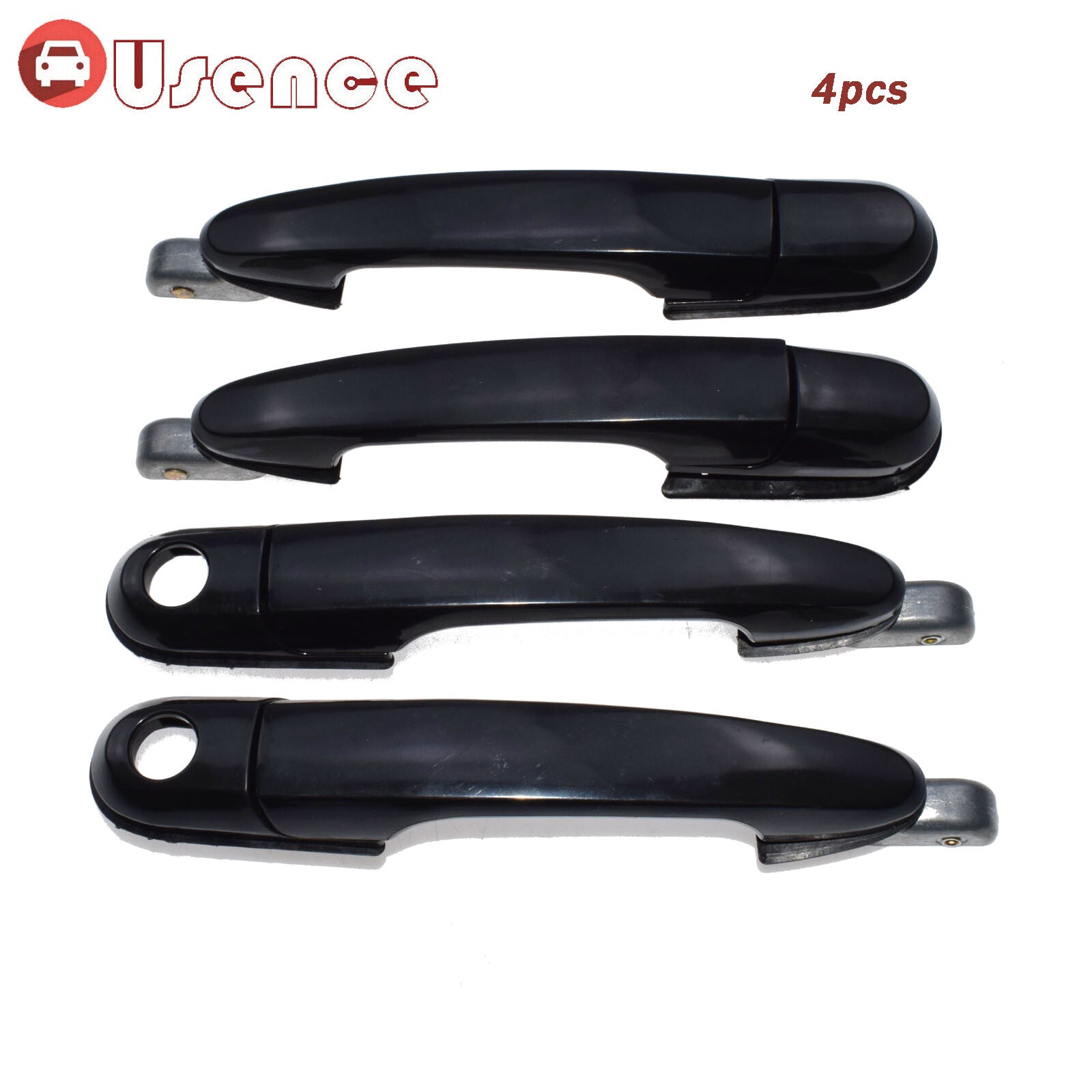 Set of 4 Front Rear Left Right Outside Door Handles for 2005-09 for Hyundai for Tucson