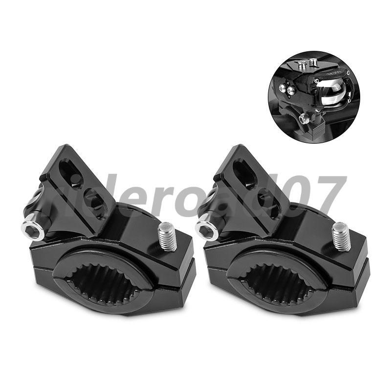 Motorcycle Headlight Spotlight Mount Bracket lamp holder support 18-30mm