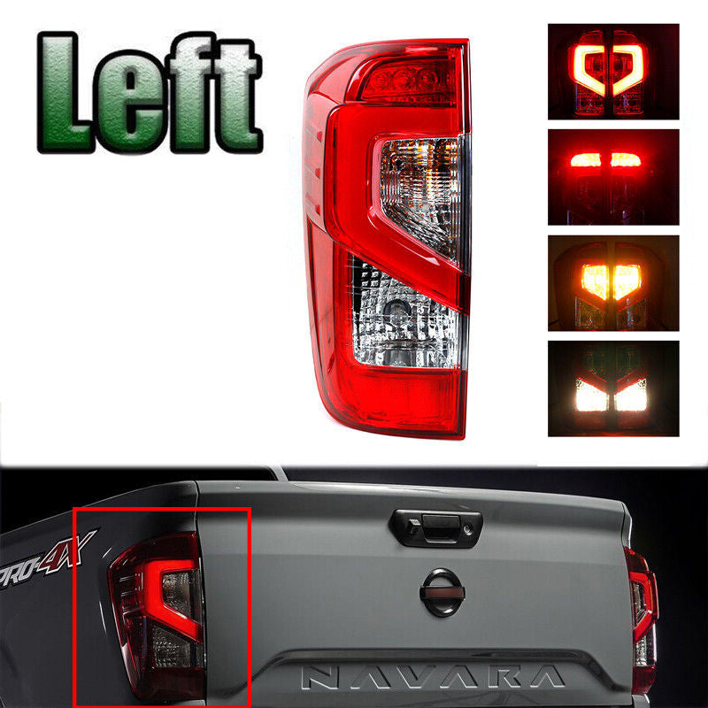 Left For Navarra Np300 2015-2021 Rear bumper LED Tail light Brake light v