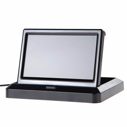 12V-24V HD 5 TFT LCD Color Monitor Car Reverse Rear View Kit For Backup Camera