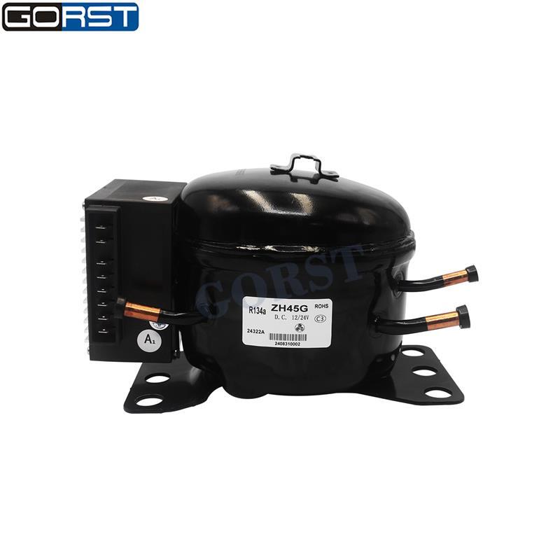 ZH45G DC Car Refrigeration Air Compressor Fridge Freezer Marine 12V 24V R134a Q