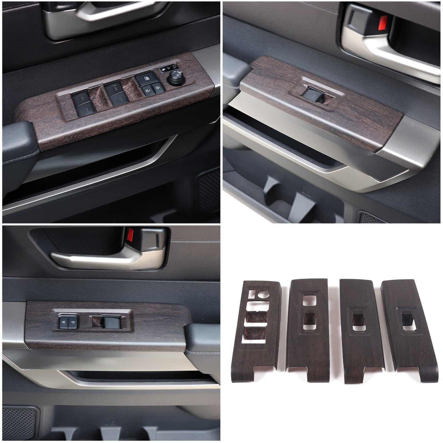 Carbon fiber cosmetic mirror panel decorative sticker suitable for Corvette C8 2020-2023- v