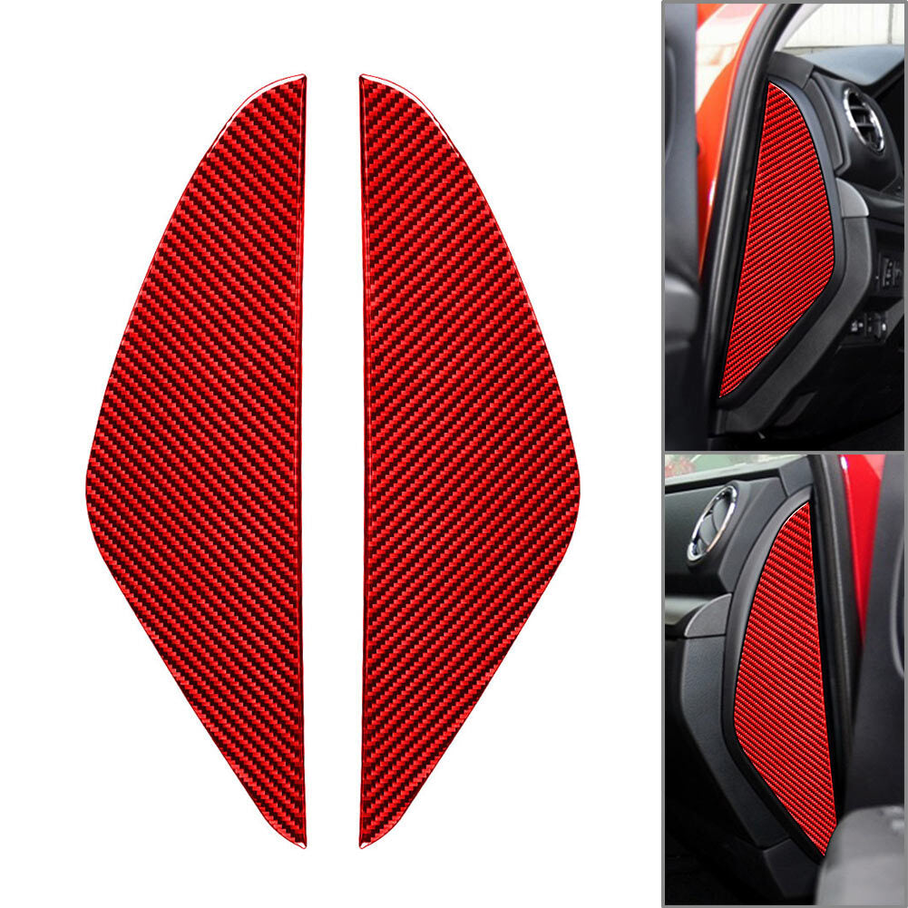 Carbon Fiber Car Door Anti-collision Cushion Cover Fit for Toyota Tundra 2014-21 17