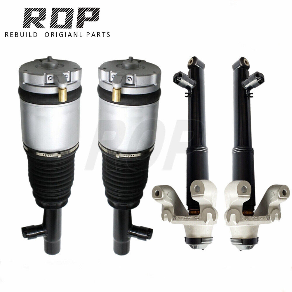 4X for Volvo XC90 2016-2021 Front Rear Air Shock Absorber Struts With Electric