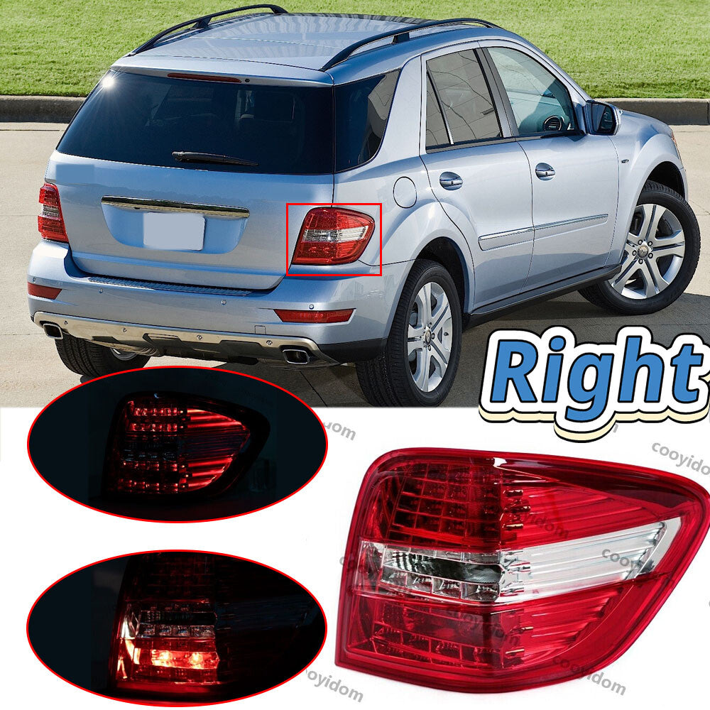 Right LED Tail Light Assembly For ML Class W164 ML320 2009-2011 v