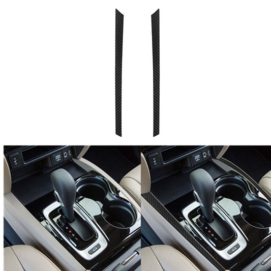 Carbon Fiber Center Console Side Cover Trim for Honda Ridgeline Pilot 2017-2020