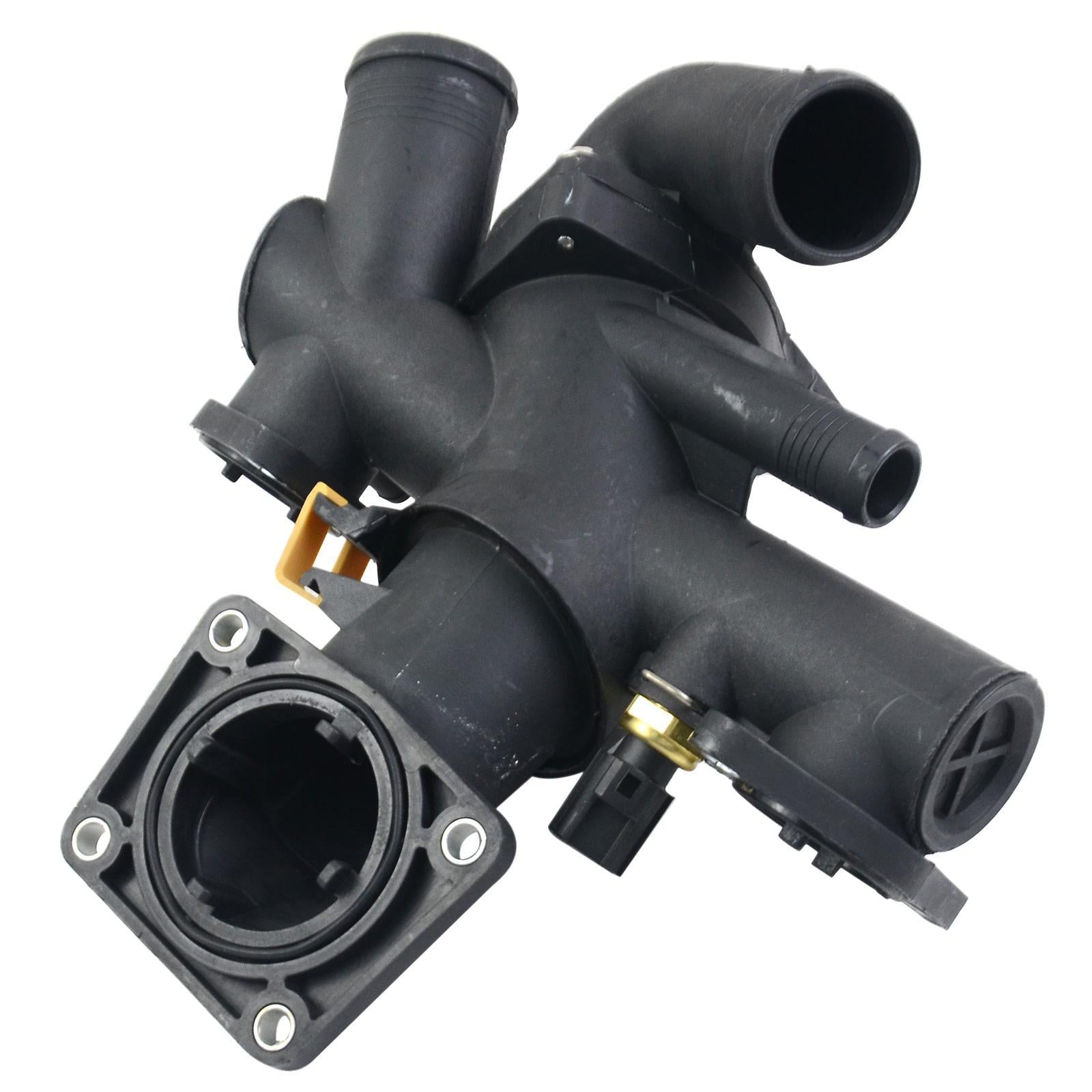 Thermostat Housing Assembly for Jaguar S-Type XF Super V8 XJ8 XJR XKR AJ811793 Q