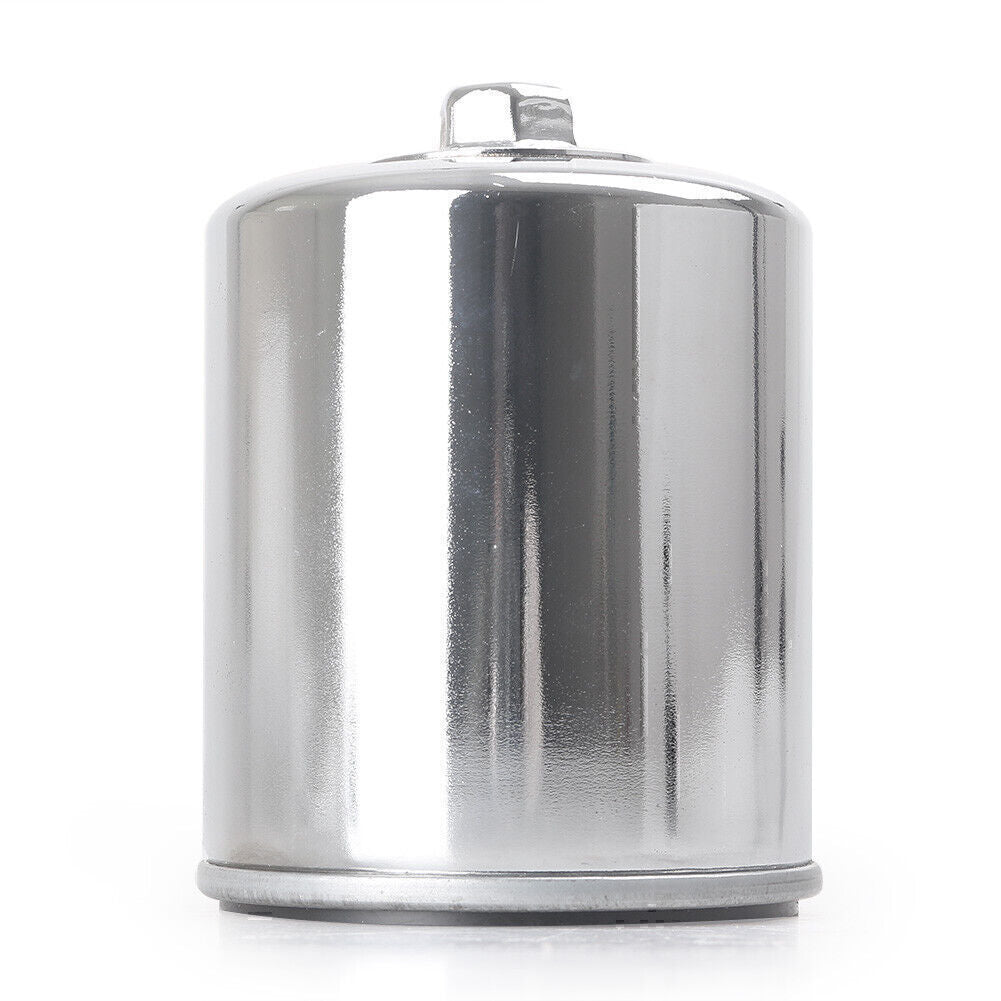Oil Filter Chrome for HARLEY DAVIDSON XL883N FLHRI ELECTRA GLIDE/BUELL Q