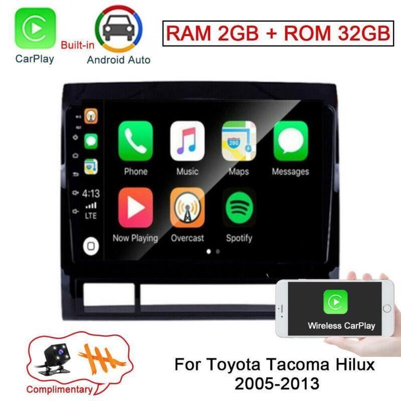 9 Android Car Stereo Radio Navi WiFi CarPlay for Toyota Tacoma 2005-2013