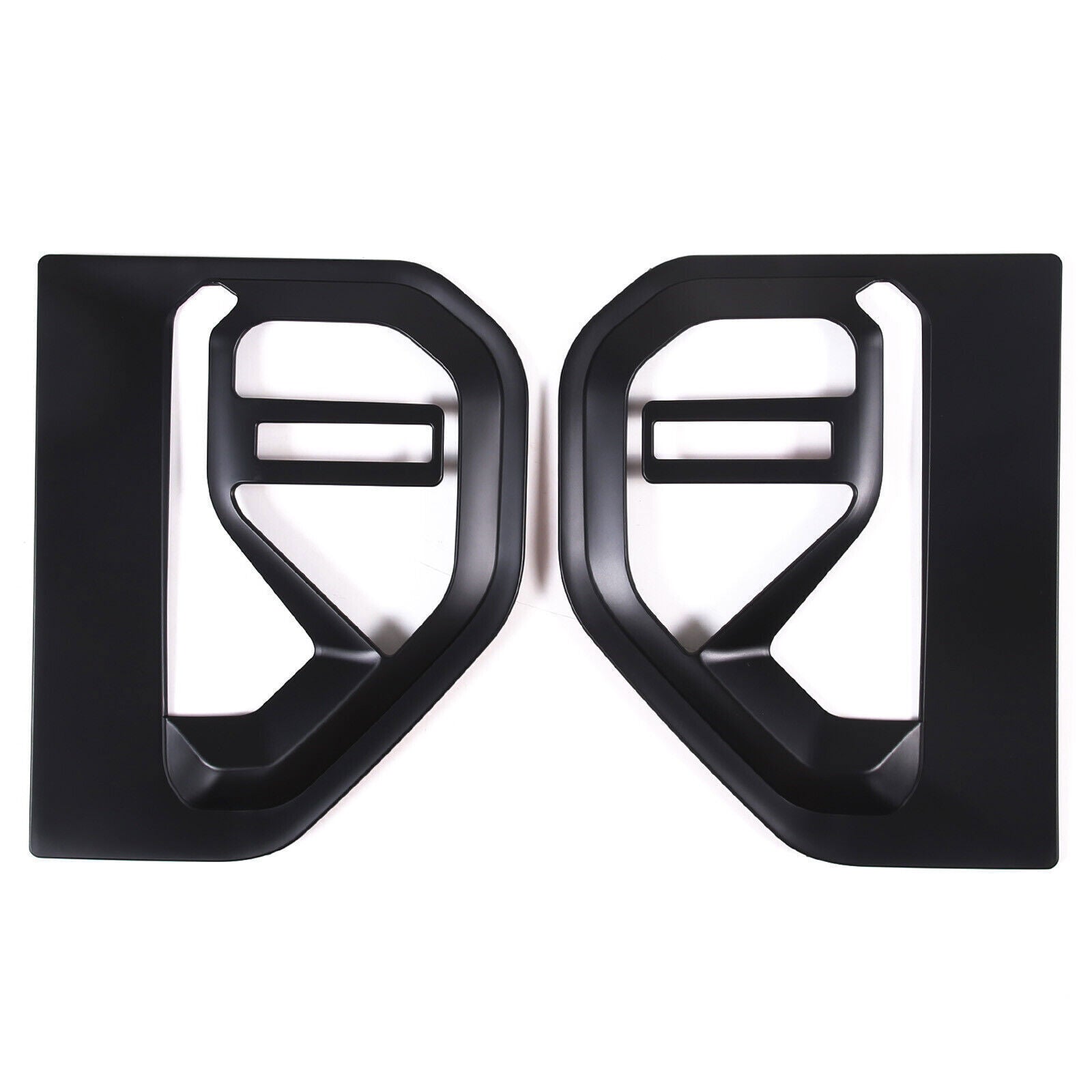 2X Matte Black Side Fender Vents Badge Emblem Cover Trim for Ford Ranger 2024-25