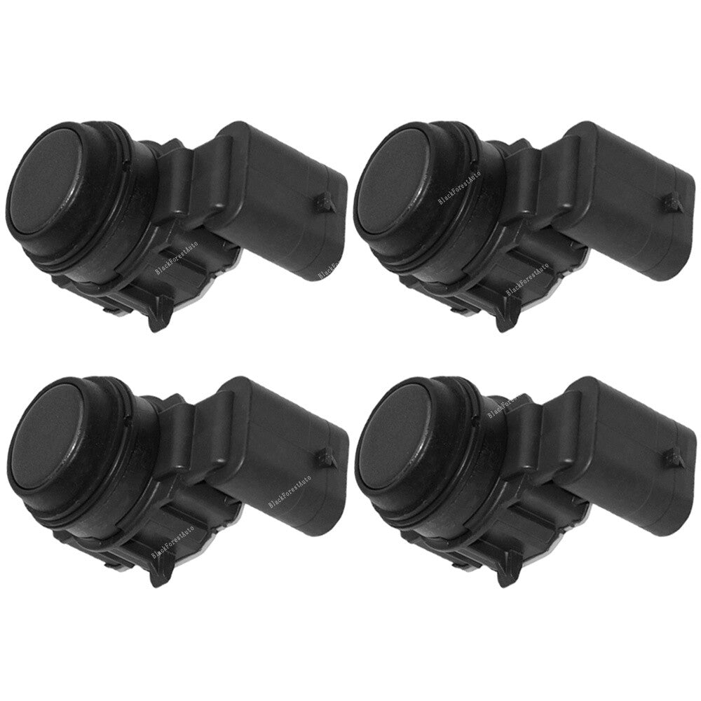 4pcs Bumper Parking Ultrasonic Sensor Matte Black 9261612 for BMW 1 2 Series PDC Q