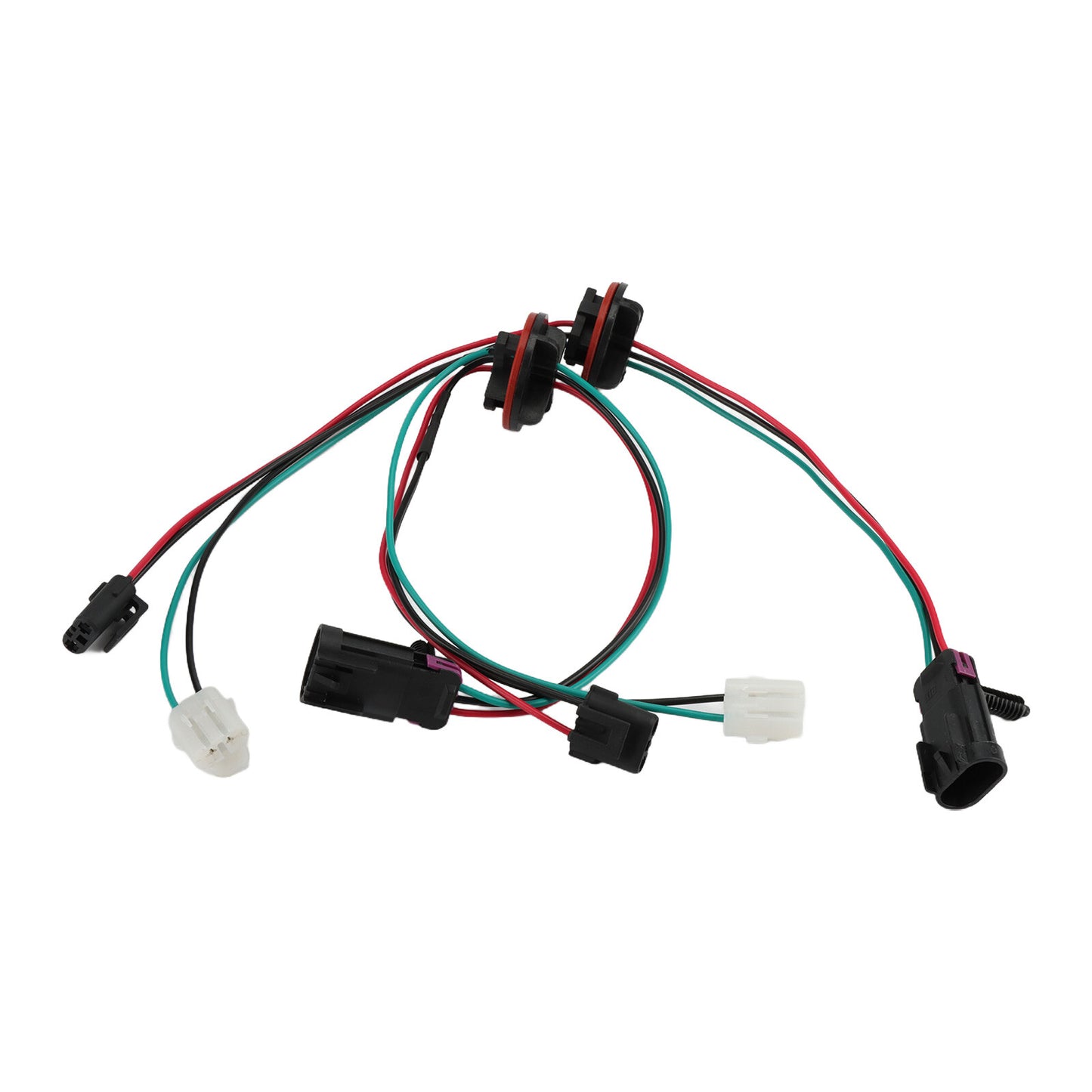 2x For 09-22 for Dodge for Ram Headlight Lamp Wiring Harness 68193062AA Q
