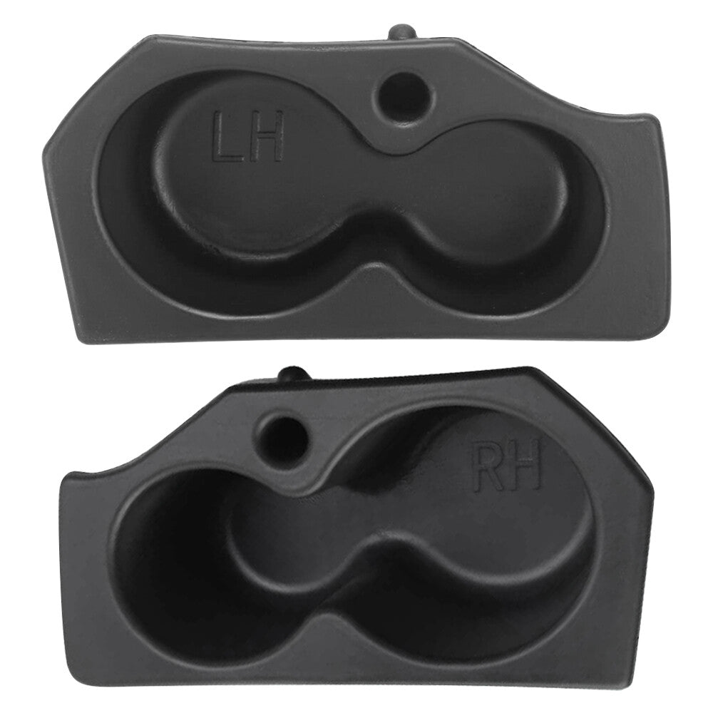 Pair Door Cup Holder Storage Pockets Organizer Box For 2009-2018 for Ram 1500 Q