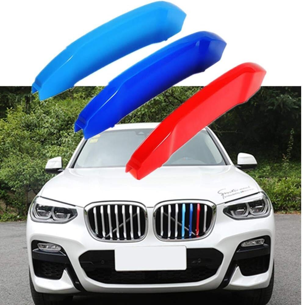 3-Piece Set for 2018-2021 X3 G01 X4 G02 Grille Clips with Kidney Trim - n