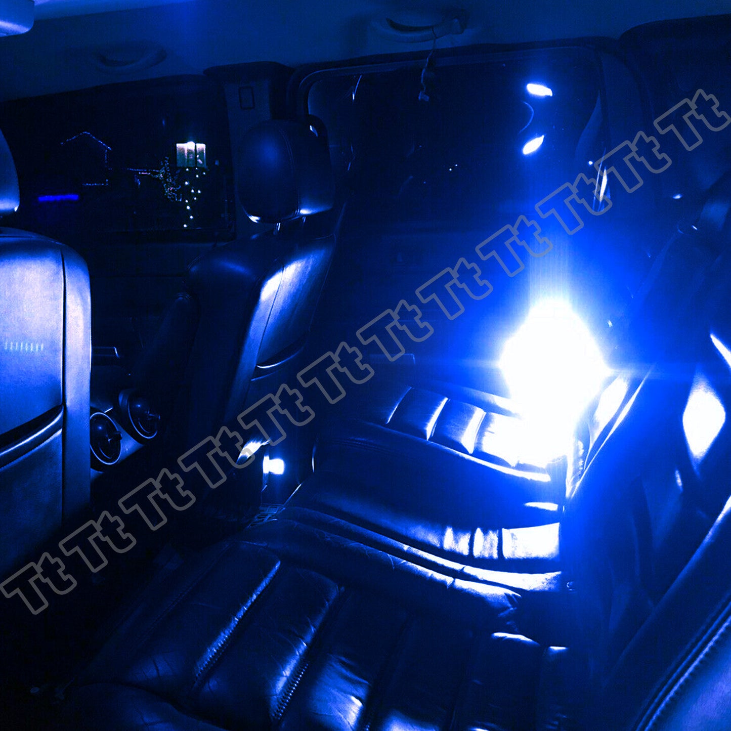 Fit for Silverado for Sierra C/K for Hummer H2 LED Interior Door Panel Courtesy Lights- v