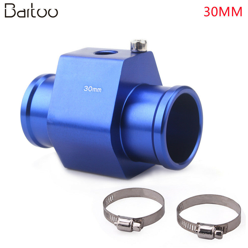 Car Water Temp Temperature 30mm Joint Pipe Sensor Gauge Radiator Hose Adapter Q