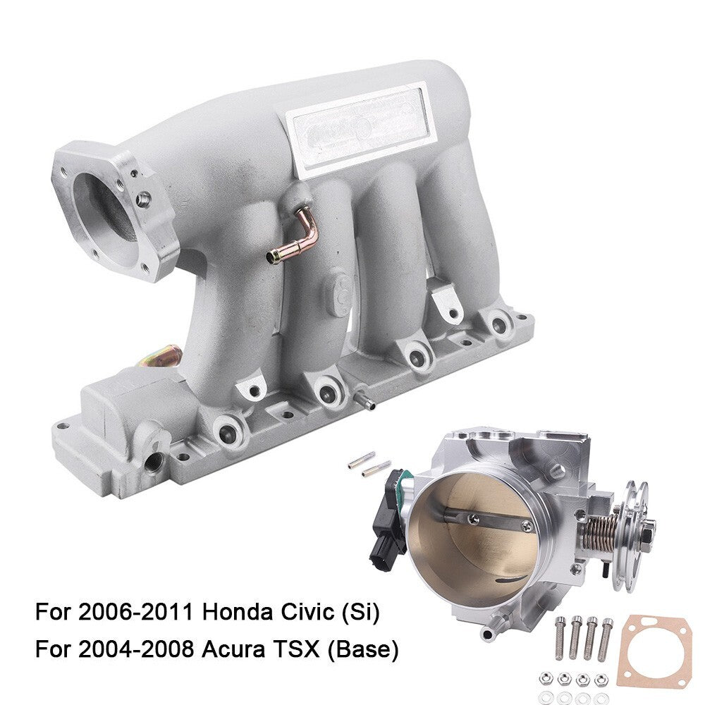 70MM Throttle Body+K-Series Intake Manifold for Honda for Acura K20 K24 K24A2 K20Z3