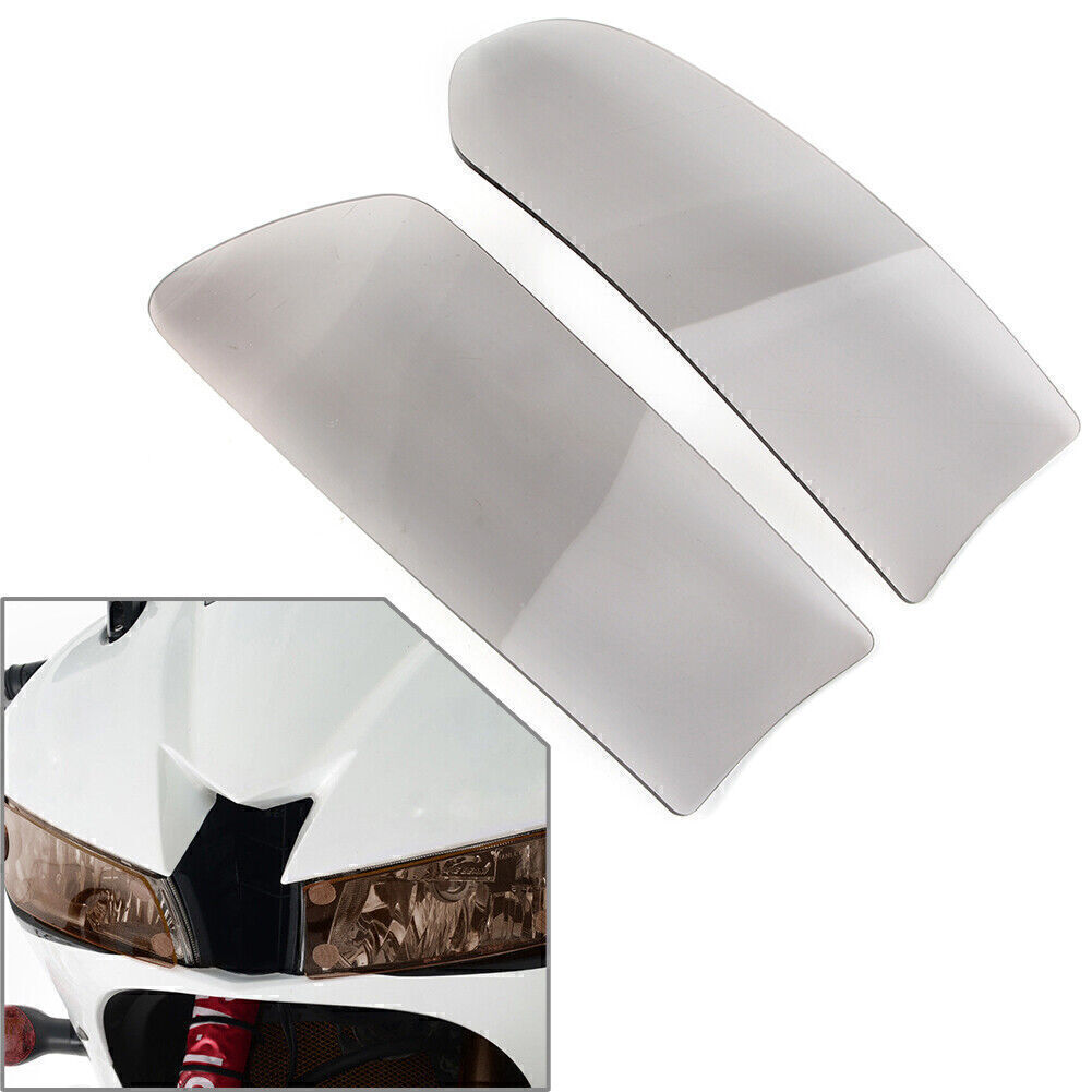 Smoke Front Headlight Guard Shield Screen Lens Cover for HONDA CBR600RR 2013-18 Q