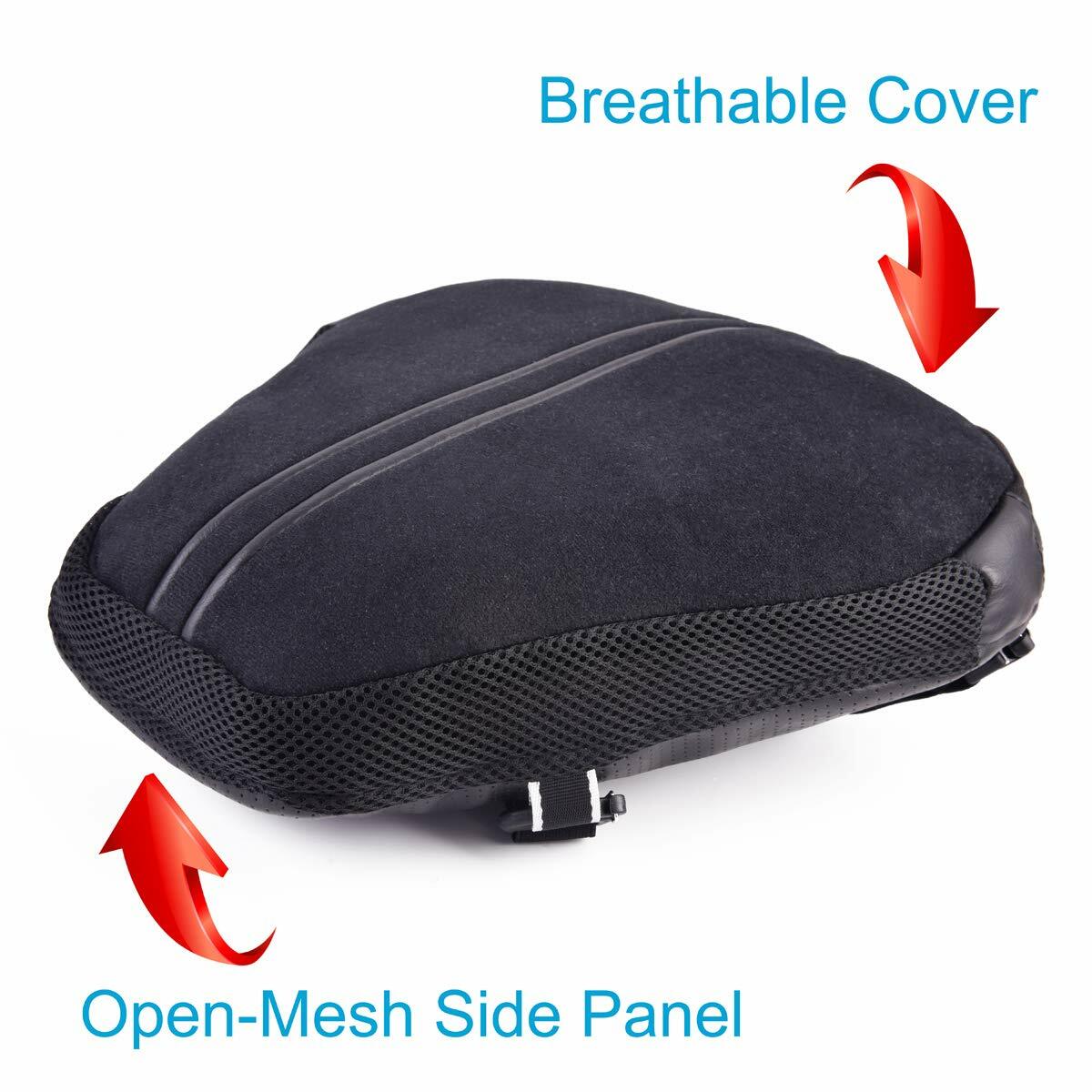 US Motorcycle Air for Seat Cushion Pad 13.5x14.5 Replace Cruiser Pressure Relief