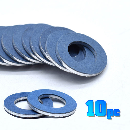 10X Oil Drain Sump Plug Washers Gasket 12mm Hole for Toyota for Lexus OE:90430-12031 Q