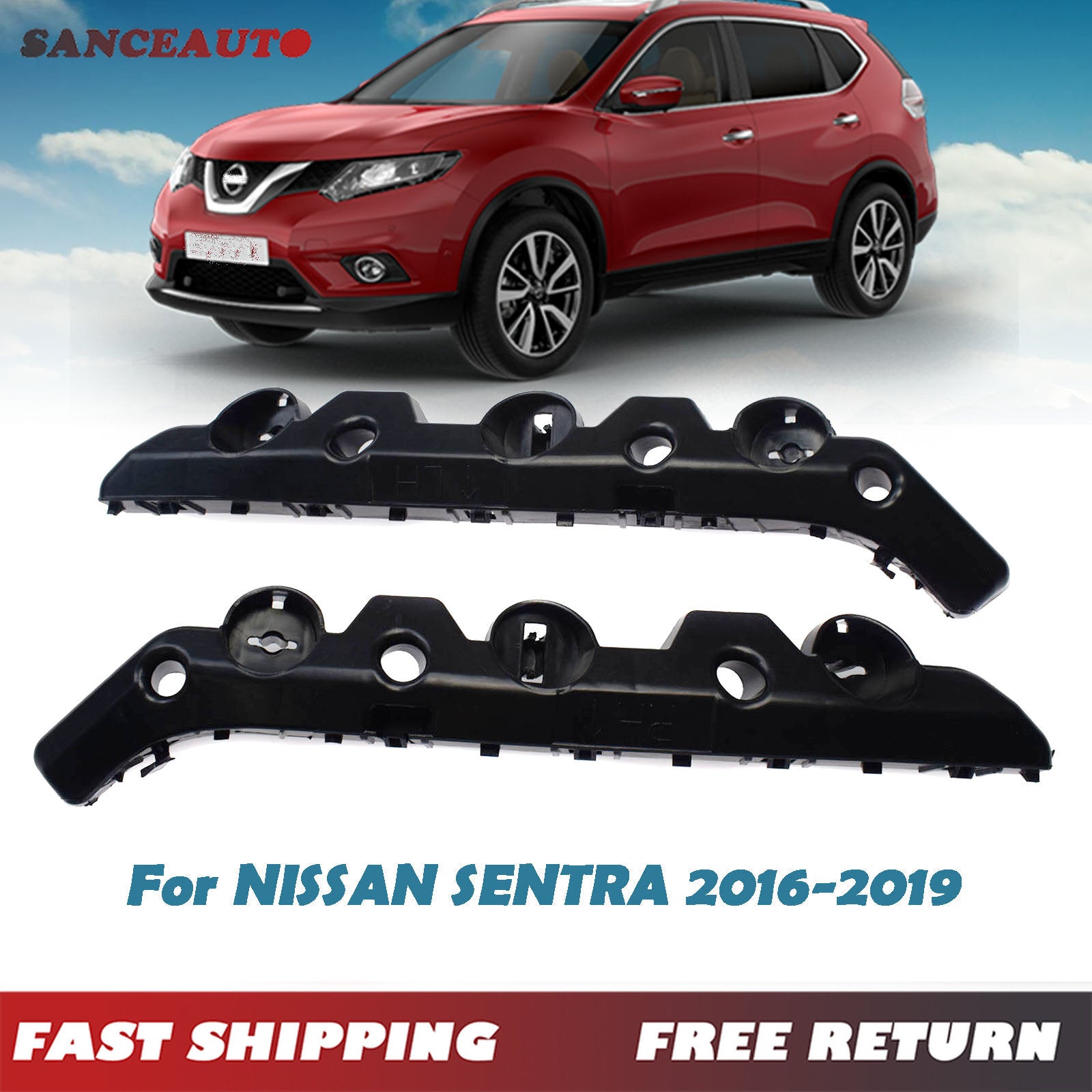 Front bumper bracket retainer beam bracket suitable for SENTRA 16-19 - n