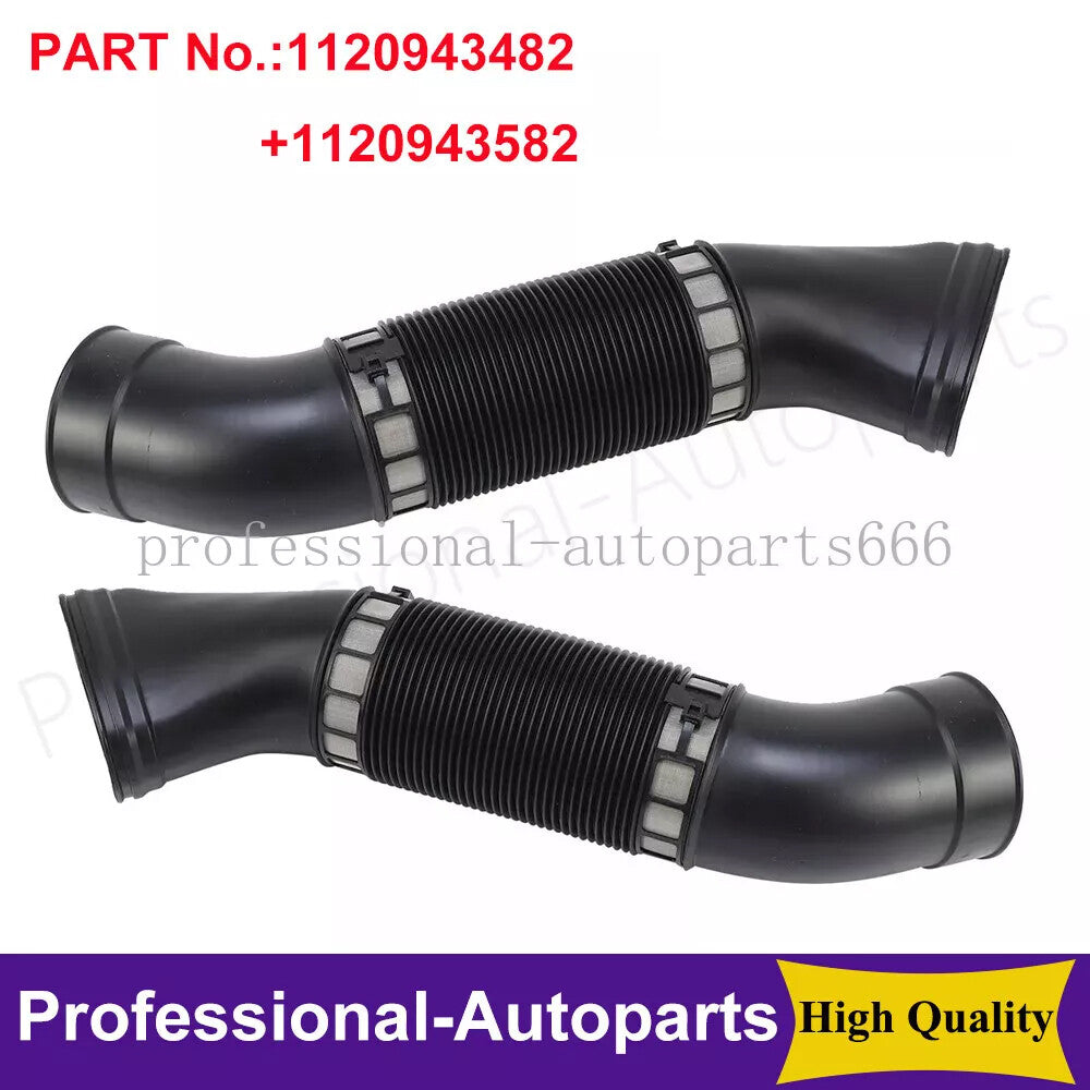 Two-pack of left and right intake hoses suitable for Mercedes-Benz W211, E240, E320 3.2L (2003-2005)