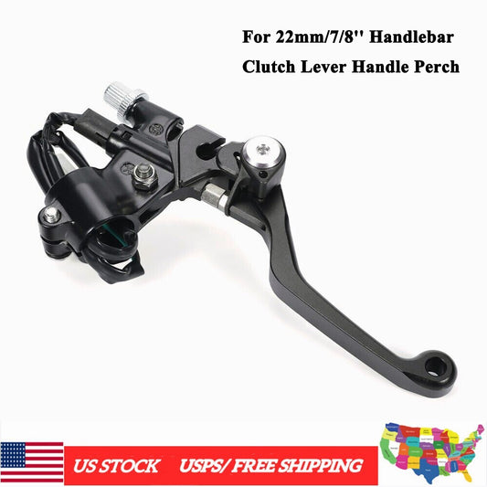 22mm/7/8 Left Handle Perch Clutch Lever for YAMAHA YZ80 YZ85 YZ250 TTR250 DT125 Q