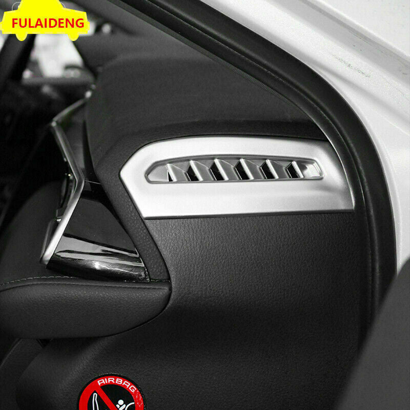 for Toyota for Camry 2018-2022 silver ABS Interior Upper Air Vent Outlet Cover Trim