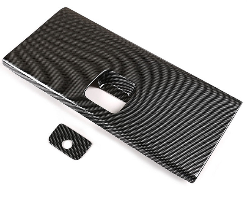 for Land Rover for Defender 2020-23 Carbon Fiber ABS copilot Storage box panel cover n