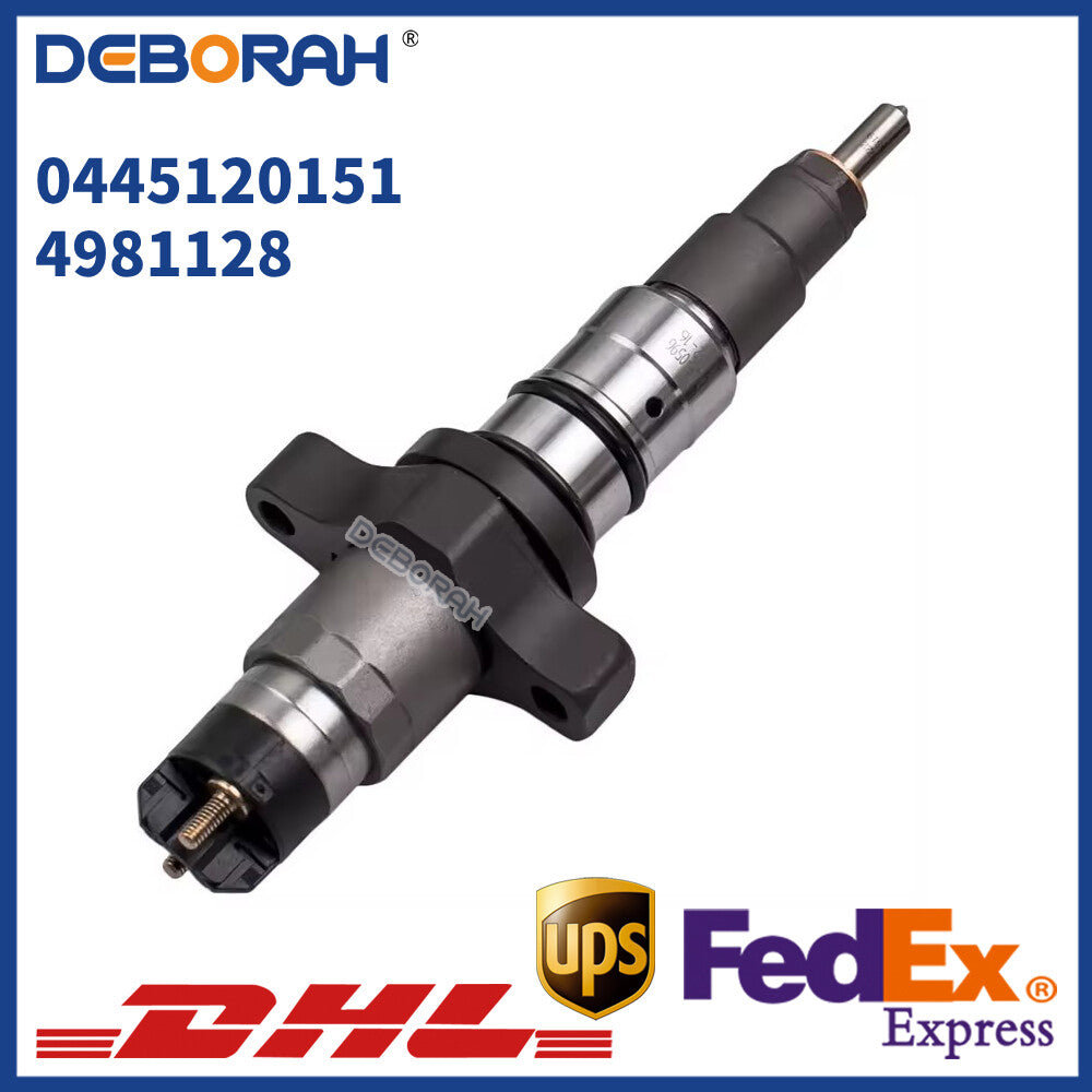 Common Rail Diesel Fuel Injector 0445120151 4981128 for