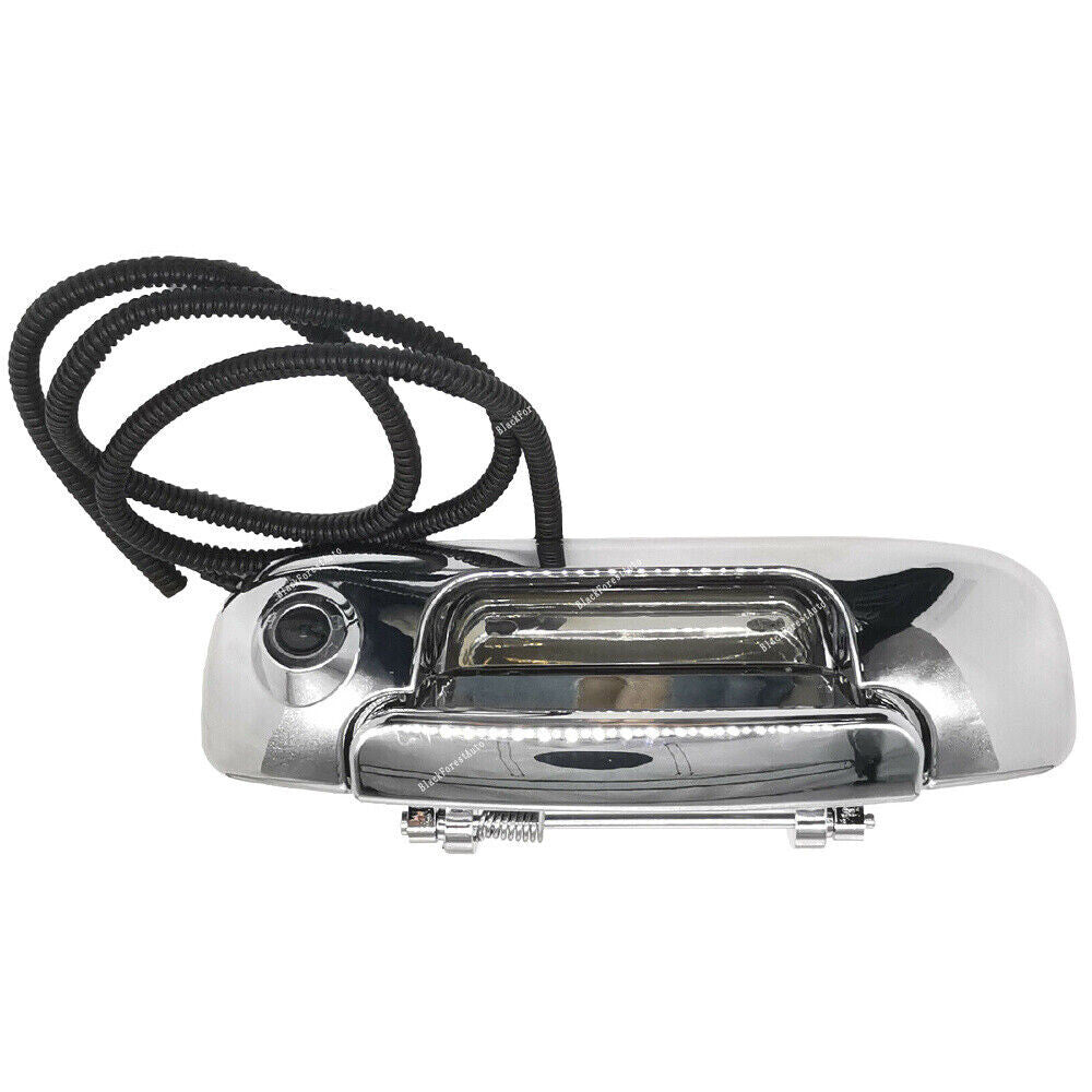 for Dodge for Ram 1500-3500 Chrome Rear Tailgate Handle CameraWiring Harness Q