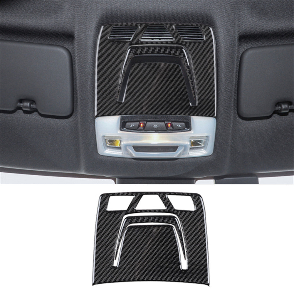 Red Carbon Fiber Front Door Corner Speaker Trim For 6 E63 E64 2004-10 v
