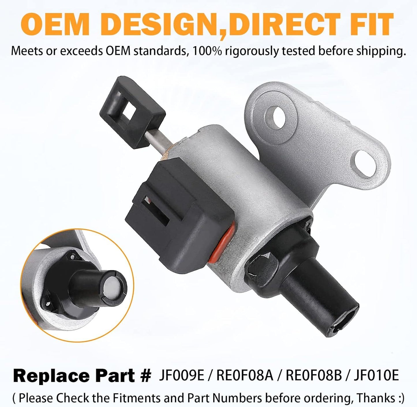 1NEW For 2007-2012 for Nissan Versa 1.8L 4-Door Step Stepper Motor JF009E / RE0F09B