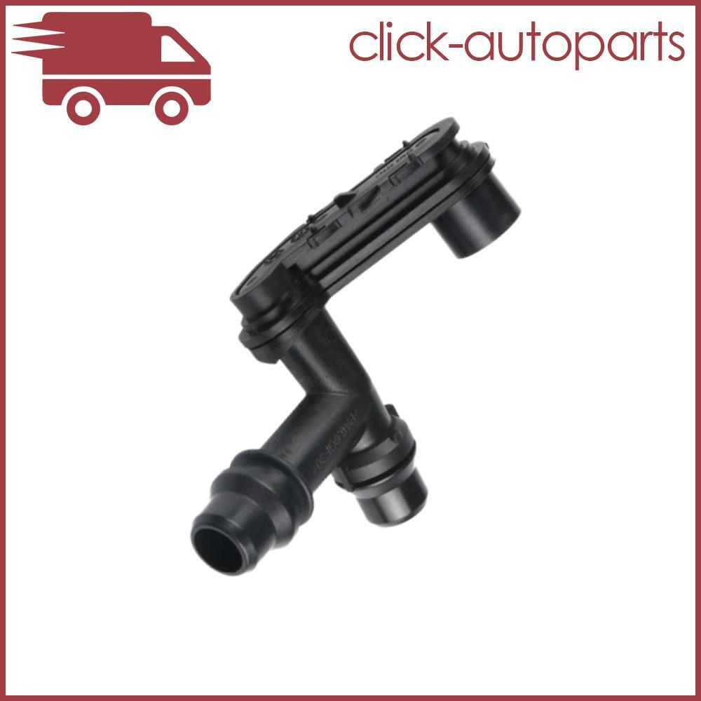 1X Car For Radiator Coolant Water Hose Connector 17111707817 ABS Black For E46 3 Q